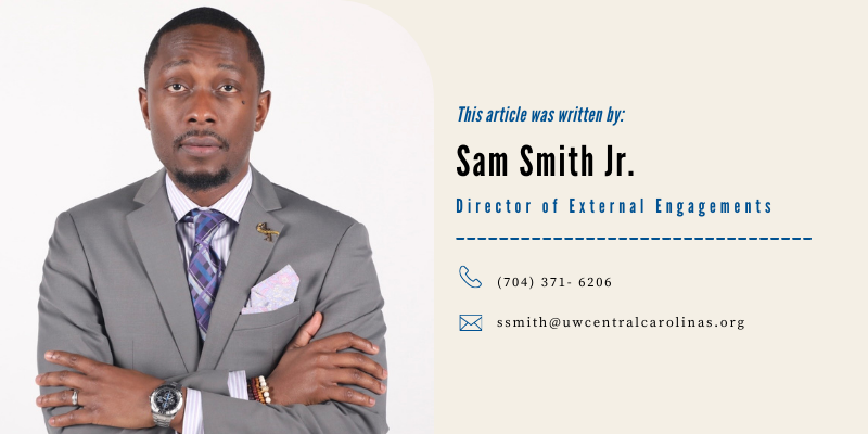 Staff Contact Card for Sam Smith Jr.